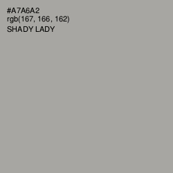 #A7A6A2 - Shady Lady Color Image